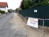 Zahájená oprava chodníků na ulici Horní