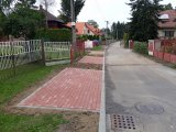 TS Hlučín dokončují stavební práce na ul. Růžová.