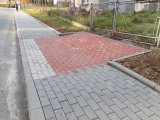 Oprava chodníku na ulici Malánky v Bobrovníkách je dokončená.