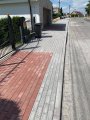 Dokončená oprava chodníku na ulici Moravská