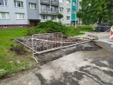 Výstavba boxu pro umístění nádob na separovány odpad na ulici Cihelní 