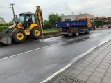 Oprava chodníku na ulici Jandova